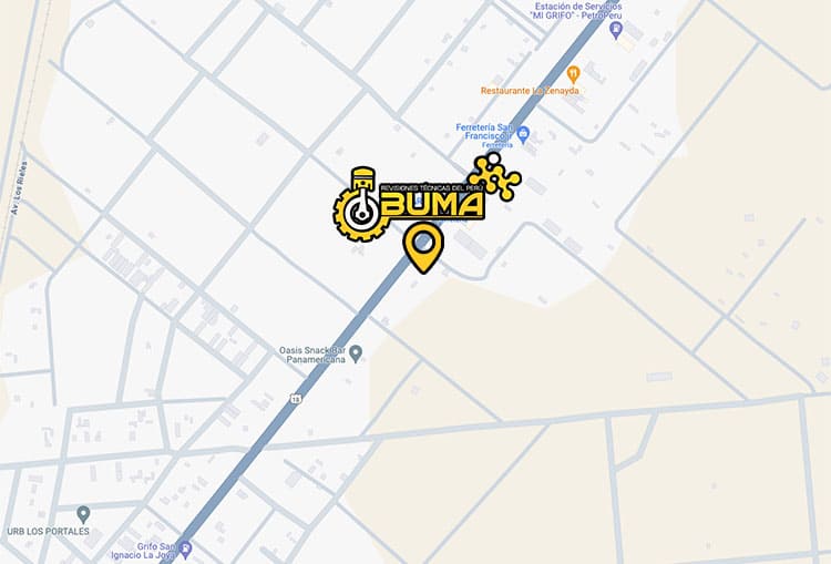 Mapa de CITV BUMA